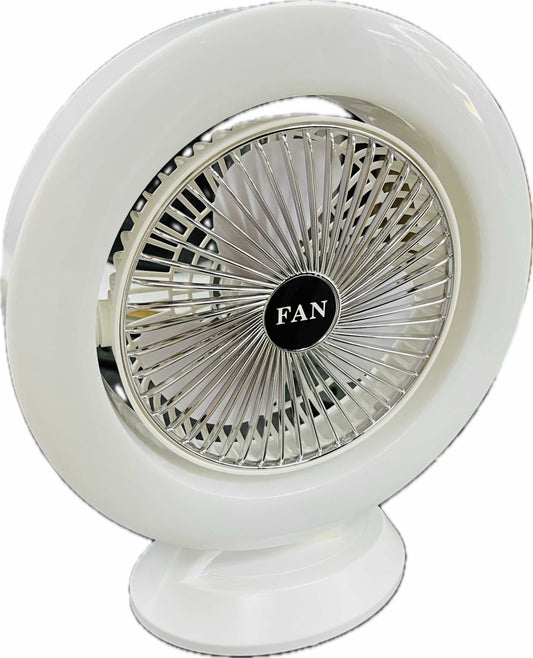 S27 Colorful Lighting Desktop Fan