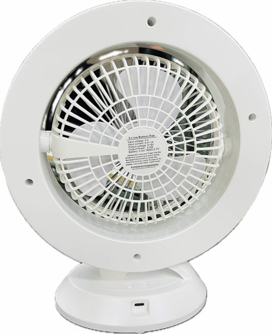 S27 Colorful Lighting Desktop Fan