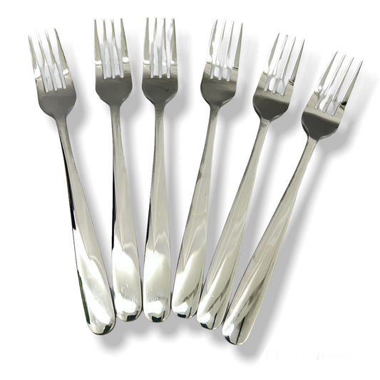 YICAN High Grade Stainless Steel Fork 6 Piece Set