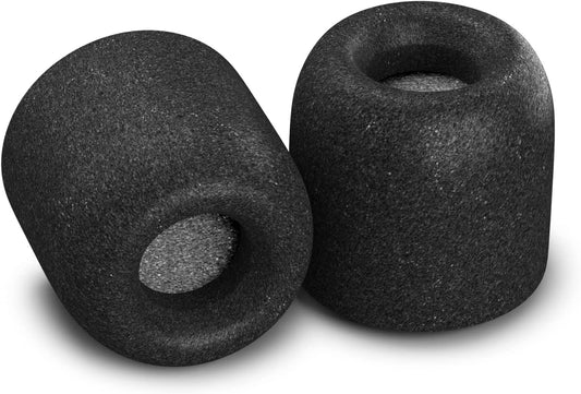 Comply Isolation Plus Noise Cancelling Memory Foam Earphone Tips Tx400 Black Large 3 Pairs